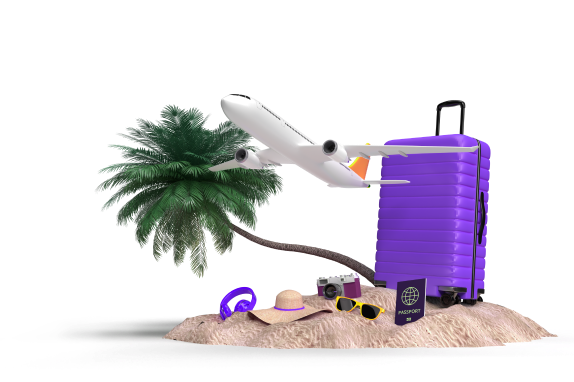 ilustração de viagem